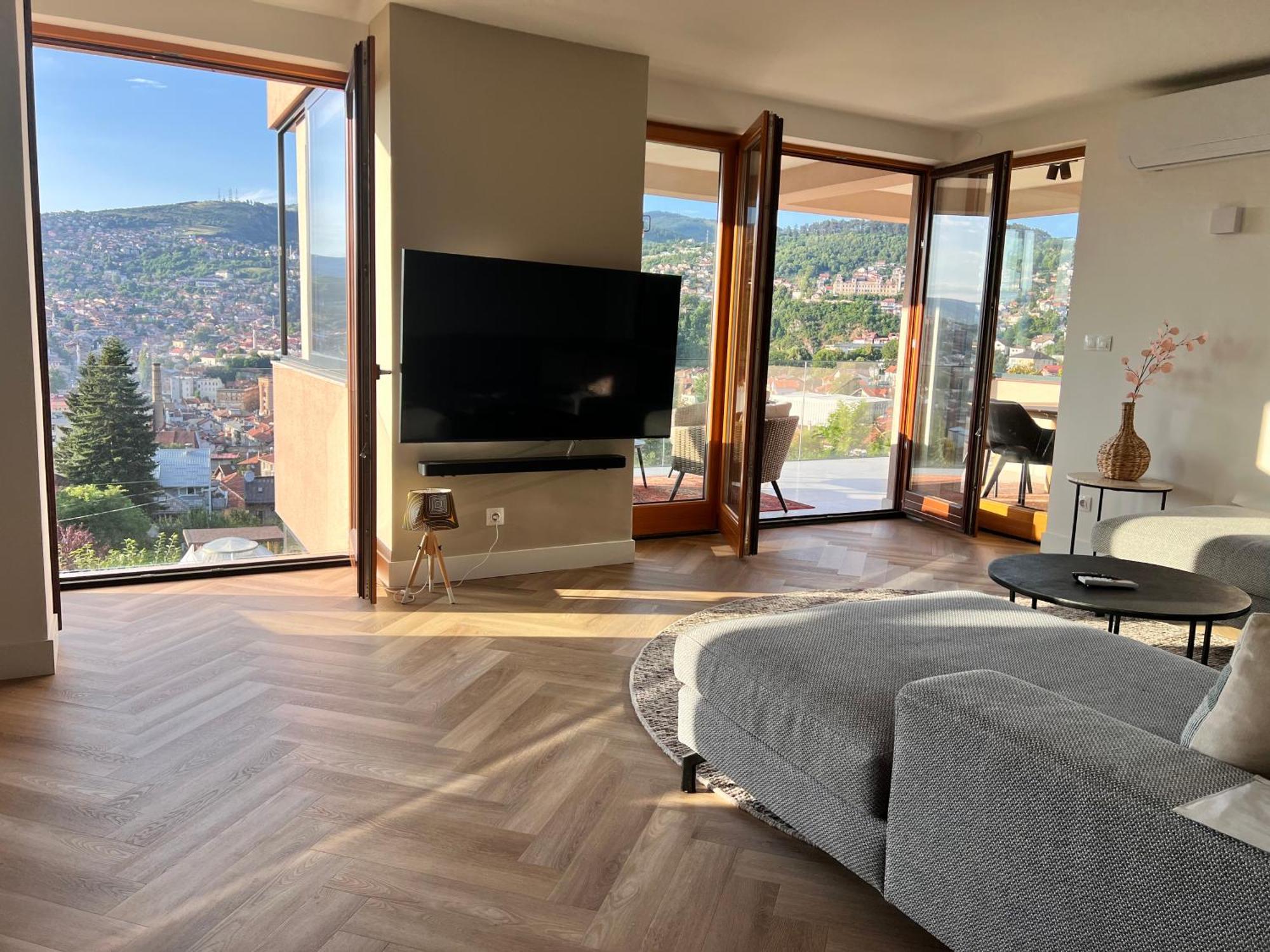 Apartmán The Penthouse SJJ Pokoj fotografie