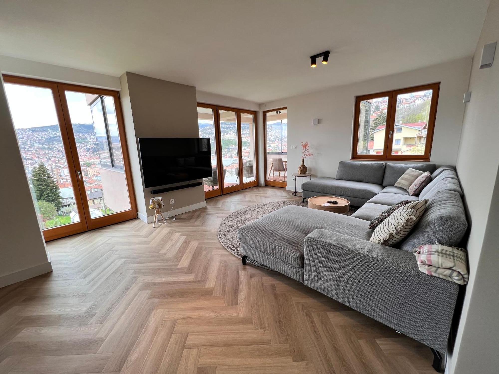 Apartmán The Penthouse SJJ Pokoj fotografie